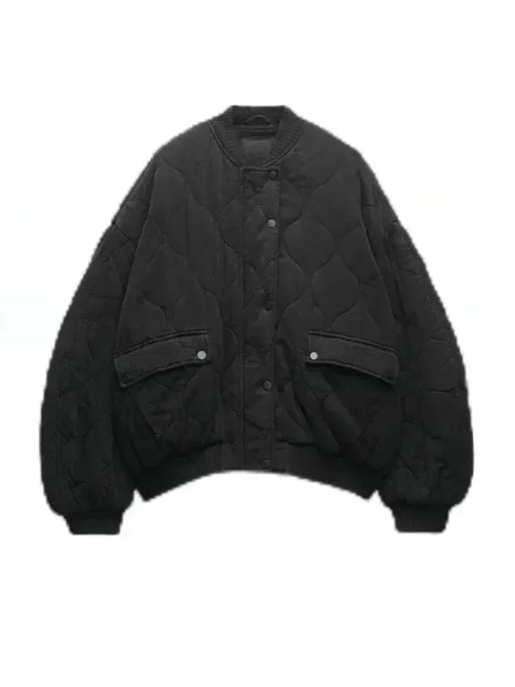 Ornella | bomber trapuntato oversize