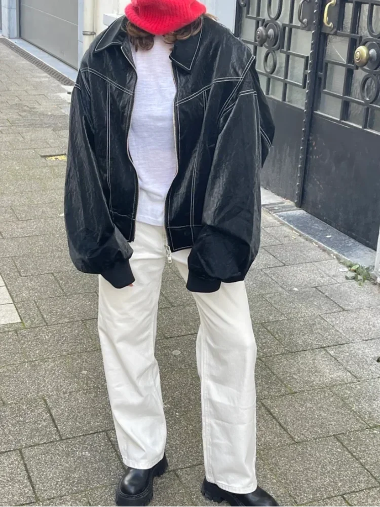 Elisa | bomber oversize con zip
