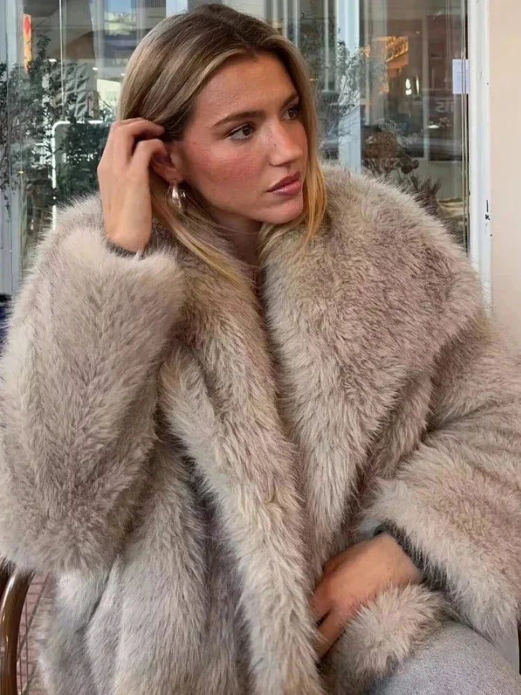 Alessia | giacca chic con collo ampio