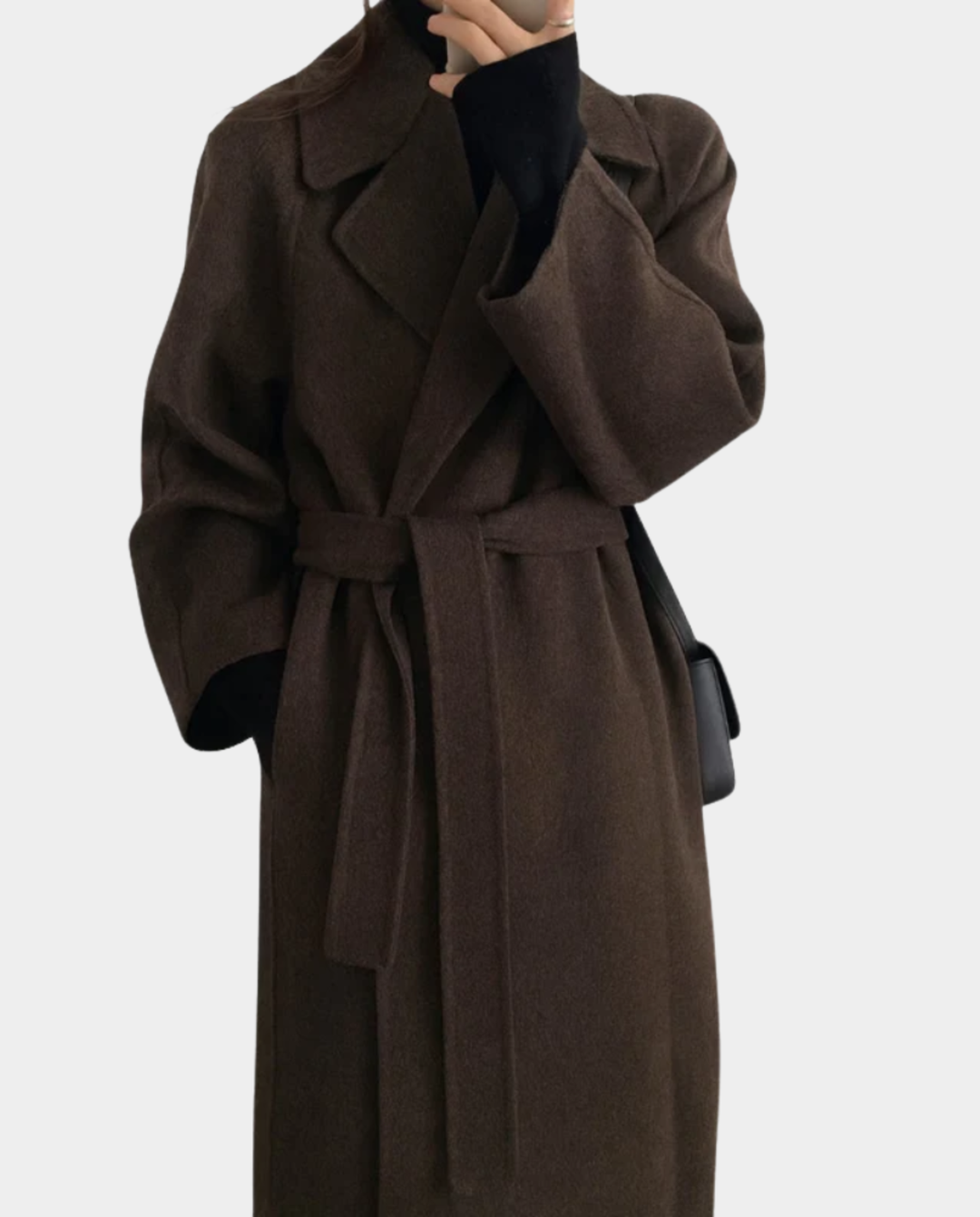 Cappotto donna in lana con cintura – Vittoria